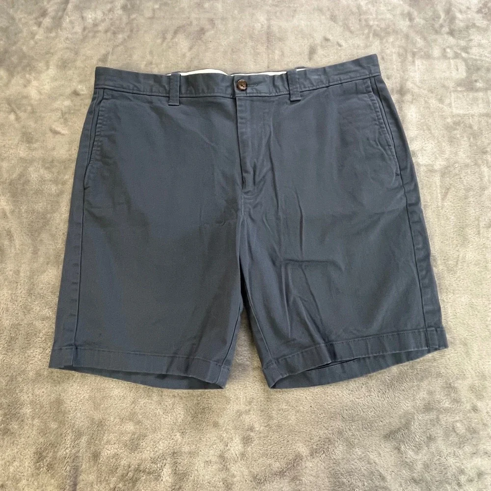 J.Crew‎ Chino Shorts Mens 36 Navy Blue 9